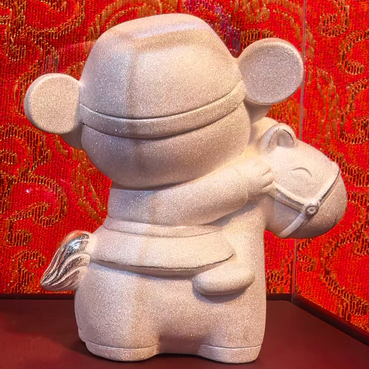 Fine Silver Cute Steed Design, A Fresh Take on Auspicious Fortune-Bringing Style | POD Customizable