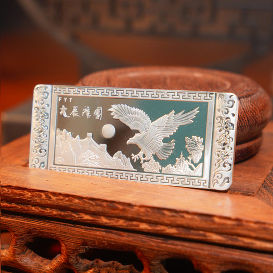 Grand Ambitions 50g Pure Silver 999 Investment Silver Matte Finish Collector's Edition | POD Customizable