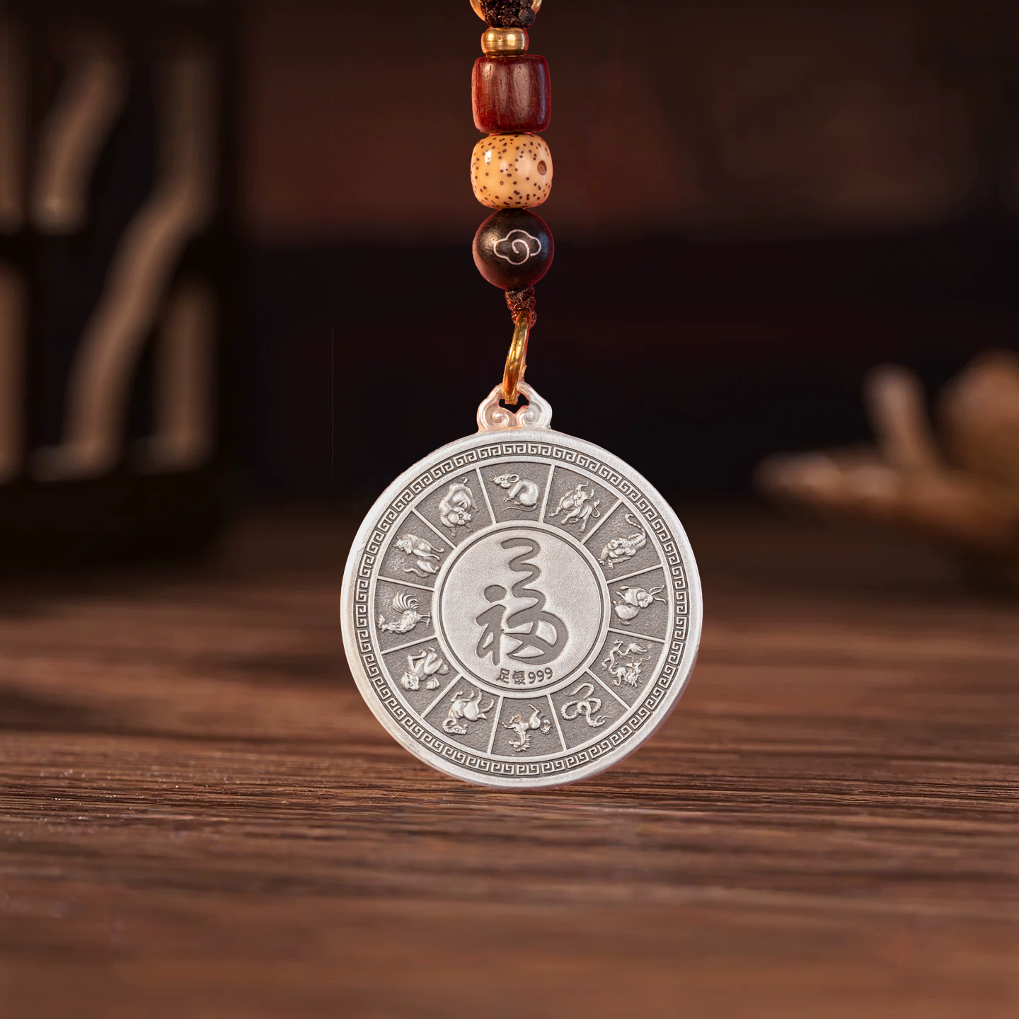 Smoothly Hanging Silver Accessories with Antique Finish Personalized Pendant Chain - Plain Style Handmade | POD Customizable