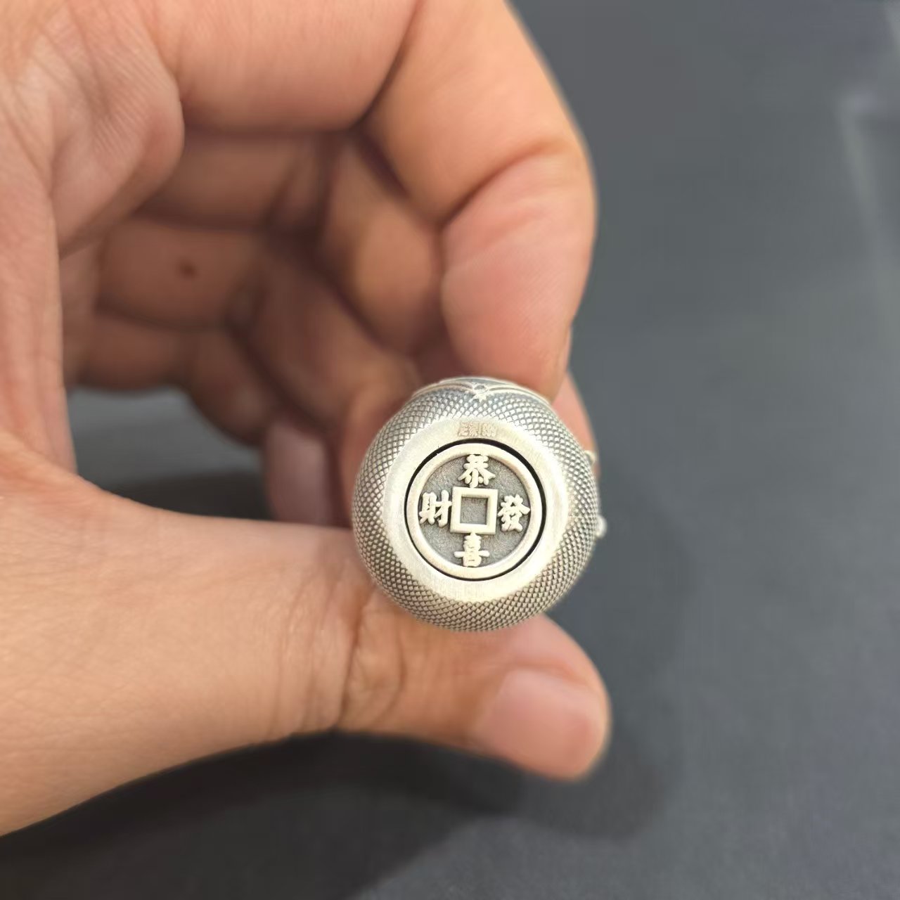 "Attract Wealth & Prosperity" Solid Silver Money Bag Pendant – Carry Retro Fortune in a Portable Wealth Pouch | POD Customizable