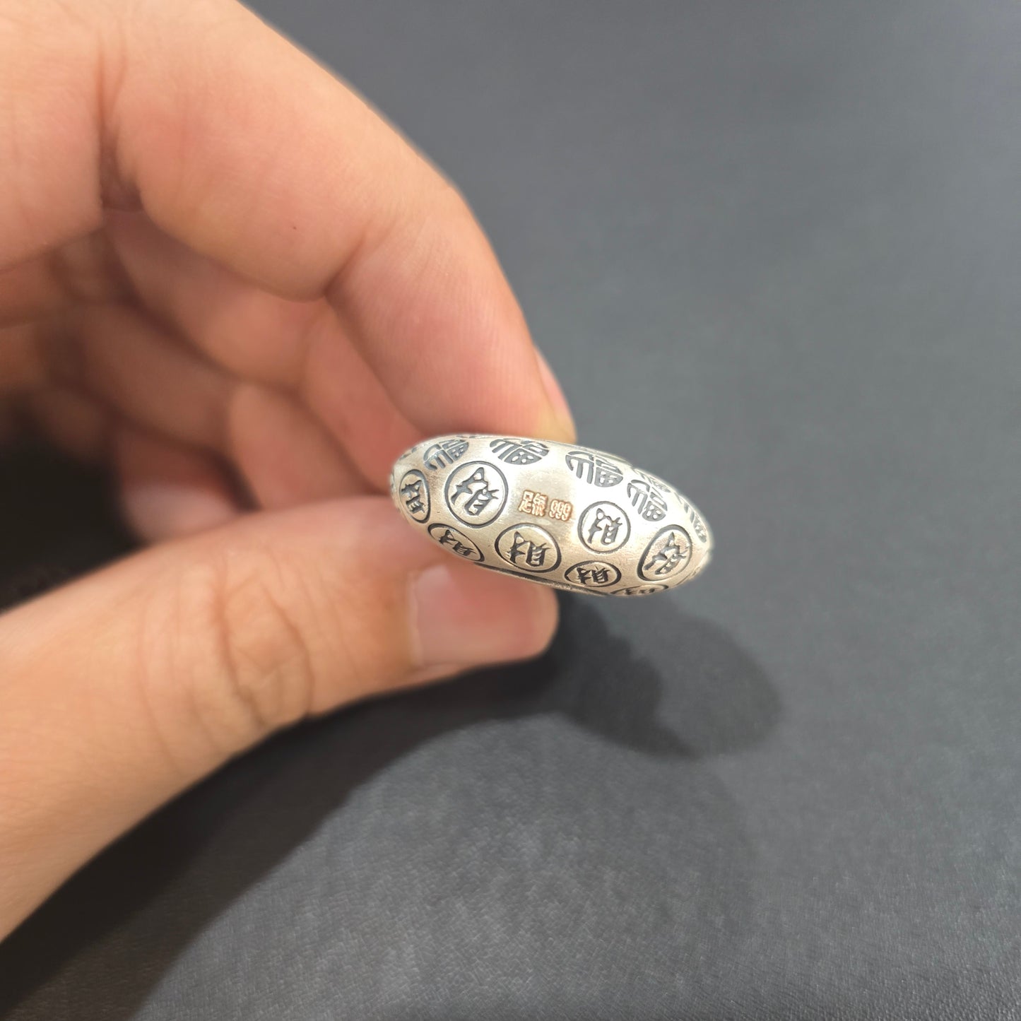 Vintage "Wealth from All Directions" Money Bag Silver Pendant Chain – A Handmade Lucky Pouch of Retro Fortune You Can Carry Everywhere | POD Customizable